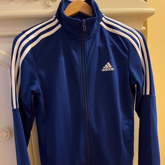 Womens Adidas Tiro Royal Blue Track Jacket - Picture 1 of 4